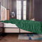 THXSILK Seide Bettbezug, Seide Tröster Cover, 100% 19 Momme Bestnote Maulbeerseide Bettwäsche (155x220cm, Smaragdgrün)
