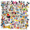 50Pcs Cartoon Stickers Laptop Water Bottles Phone Skateboard Car Computer Bicycle Motorcycle Cartoon Stickers Vinyl Waterproof Aesthetic Stickers Pack