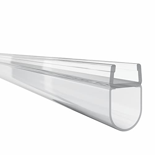 KRAUS Premium Duschdichtung DD-70 Duschtürdichtung für exakt 8mm Glasstärke à 1000mm in transparenter Optik Duschdichtungen für Duschtüren & Duschkabinen Dichtungen vom Profi