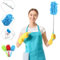 Vicloon 3 Pack Extendable Microfiber Dusters, Washable Dusting Brush with Telescoping Pole up to 75cm, Microfibre Extendable Feather Duster Brush For Home/Office Cleaning Car/Computer/Air Conditioning