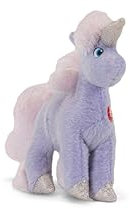 Trudi Sw Col Unicorno viola Peluche unicorno arcobaleno, regalo bambini compleanno | 10x10x4cm taglia XXS | Fantasy Unicorn collection | modello 55919