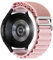 FYISWHO Breathable Nylon Ersatzarmband für Polar ignite 3 / ignite 2 / ignite, 20mm Sport Armbänder Uhrenarmband, Armband für Polar Unite/Pacer (Pink)