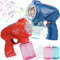 Seifenblasenmaschine, 2Pack Seifenblasenpistole, Seifenblasenmaschine Gun Kinder, Bubble Gun Machine, Seifenblasen Pistole mit Seifenblasenlösung, Kinder Seifenblasen Machine, für Sommerspielzeug