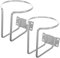 DONFAMDS 2 Pièces Porte Gobelet Murale Acier Inoxydable pour Véhicules Bateaux et Camping Cars de Supports Pratiques pour Boissons et Tasses