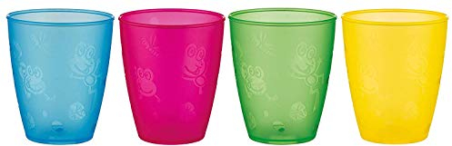 Nuby - Tasses 300ml - 1 pièce, 576 milliliters, 0.1 kilograms, 4 unités