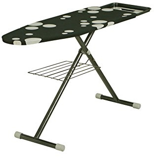 Quid Baco Tabla De Planchar 132x46cm Hierro 2 Posiciones De Elevación Automática