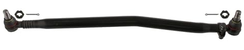 febi bilstein 35126 Lenkstange mit Kronenmuttern und Splinten, vom Lenkgetriebe zur 1. Vorderachse , 1 Stück