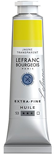 Lefranc Bourgeois Óleo Extra Fino 40ml - Tubo de pintura, Amarillo Transparente