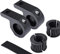Kraumi Lot de 2 Supports de Fixation Universels, 25 Mm-33 mm Pince de Tube de Lumière de Travail pour Barre de Toit LED pour Voiture Tout-Terrain, Camion 4WD, Moto
