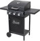ACTIVA Gasgrill Cabrio I Premium Gas Grill inkl. 3 Brenner mit 2,7 kW, Thermometer & verchromtem Rost I Kleiner Gasgrill für EIN gelungenes Barbecue