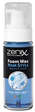 Zenix Foam Wax Volumen 150ml | Styling Schaum für Männer | Haarprodukt mit Starkem Halt | Stylingprodukt für Struktur, Volumen & Glanz | Schaum Wax | Haar-Mousse Herren | Frischer Duft