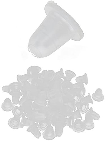 Microblading Pigment Cups, Pigment Cap für Permanent Make-up Tattoo Ink Cups für Tattoo Shop(Small soft silicone cup)