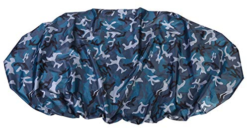 Eddwiin Kajak-Abdeckung, Wasserdicht UV-Beständig Outdoor 4,5m Kajak Aufbewahrung Abdeckung für 3,6-4m Kajak Boot Kanu Angelboot Paddelbrett