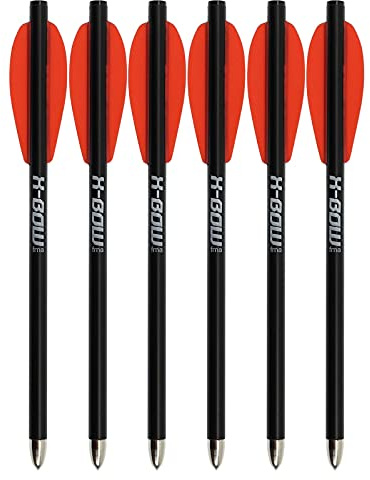 Ansprüche und Einsatzzwecke konzipiert und ideal geeignet für alle | X-BOW FMA Bolzen - 6,5 Zoll - Carbon - 6er Pack