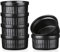 vancasso, Série Forte, Ramequin Moules à Soufflé en Céramique pour Four, Lot de 6 Ramequins Crème Brûlée Pour Gâteau, Pâtisserie, Soufflé - 170ml