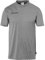 uhlsport Herren Score 26 Poly Poloshirt Und Jungs Sport-Polo, Dark Grau Melange/Schwarz, S EU