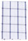 ADJAN Dinner Napkins Kurzer Pastroal-Tisch-Servietten Geschirrtücher blau gestreifte Baumwolle Plaid-Matten Tischsets Küchenhintergrund Tischdecke (Color : 01)