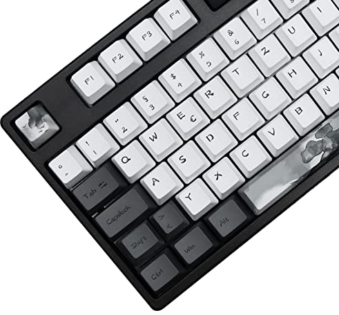 MOLGRIA Ink Lotus Tastatur, 140 hat eine benutzerdefinierte Tastatur für tastenspiele eingestellt, und die pbp-oems konfigurationsdatei färbt die Tastatur der isosi/isobelegung auf