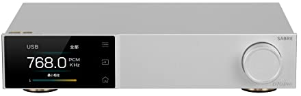 Topping D70PRO Sabre DAC ES9039SPRO XU316 Décodeur HiFi Bluetooth 5.1 LDAC Aptx-Adaptive (Silver)