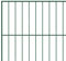 Alberts 617202 Einstab-Gittermatte Garden | grün kunststoffbeschichtet RAL 6005 | 2000 x 1500 mm