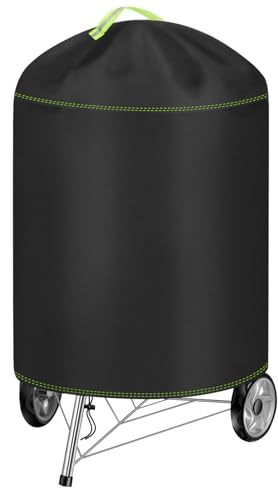 VDISRR Copertura Barbecue Impermeabile Telo Protettivo per BBQ Grill Anti Pioggia Polvere Sole Neve Pioggia Feci di Uccelli Tessuto Oxford (Ø50 x 81cm)