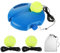 PATIKIL Tennis Allenamento Rimbalzo Palla con 3 Corda Palle Solitario Tennis Allenamento Attrezzatura Pratica Portatile Tennis Allenamento Strumento Rimbalzo Kit per Principianti Blu