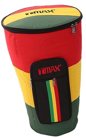 tuwiwol Afrikanischer Djembe Trommel Schulter Trage Aufbewahrungs gepolsterter Taschen Rucksack, 10 Zoll