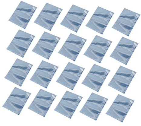 SHOWERORO Kleine Aufbewahrungstasche Aus Pe-antistatikfolie 100 Stück Selbstverschließend Chip Und Mainboard-schutz Reißfest Für Elektronikkomponenten