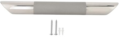 Repose-Pieds de Baignoire, Barre de sécurité de Douche en Acier Inoxydable 304 avec Coussinet Inférieur Antidérapant, Ajustement Universel pour Salle de Bain 29 Cm