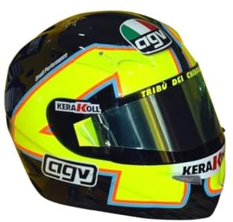 VR46 MINI Helmets,Helmet 1/5,Unisex,Multi,