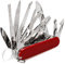NHQZ Couteau de poche 9*2,3*3,1 cm, Couteau multi-usages, Couteau multifonction, Couteau de poche multifonction, Couteau de poche, Couteau multi-usages 17 fonctions, Mini couteau porte-clés(rouge)
