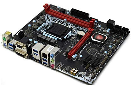 XYYZXKL Placas Base de Ordenador Procesador de la Serie de Placa Base Fit For MSI B150M Gaming Pro PC Gaming LGA 1151 DDR4 Micro-ATX PC Placa Base USB3.0 VGA + DVI + HDMI