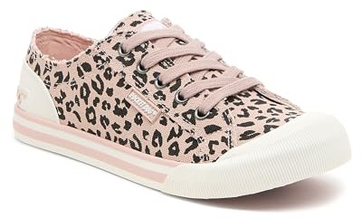 Rocket Dog Jazzin Leon Cotton Women's Light Pink Trainers