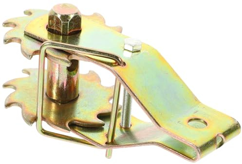 NAMOARLY Steel Wire Tensioner Cable Tightener for Cables and Wire Golden Steel Construction for Tightening and Adjusting Tension for Chicken Cage and Rabbit House Use