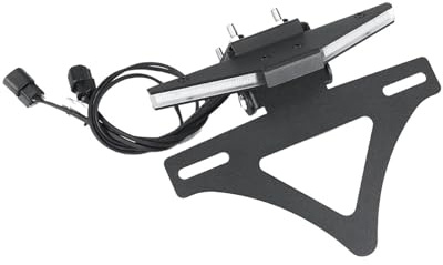 PORTATARGA SPORTIVO REGOLABILE Per Kawasaki ZX-6R 2024-2026 Moto Pieghevole Coda Targa Staffa Di Supporto Con Indicatori Direzione CPXCTZFZUB