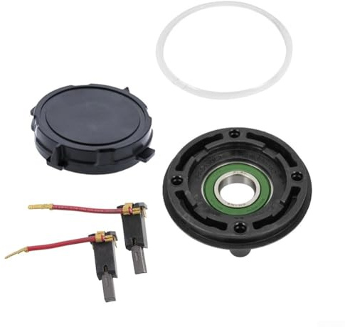 DWE6423 Per Levigatrice orbitale Ricambi Alloggiamento cuscinetto N329082 Nastro abrasivo N430442 Tappo terminale N329083 e Set doppio porta spazzole carbone