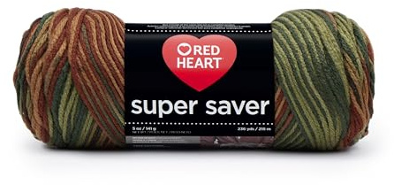 Red Heart Super Saver - Fall, 11.67 x 27.4 x 11.67 cm (E300.0981)