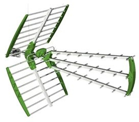 SWING 45 LTE CON FILTRO LTE Antenna tripla UHF per canali dal 21 al 69, un guadagno 17 dB digitale terrestre HD
