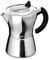 aerolatte 6-Cup MokaVista/Stovetop Espresso Maker, Silver, 6-Cup/330 ml