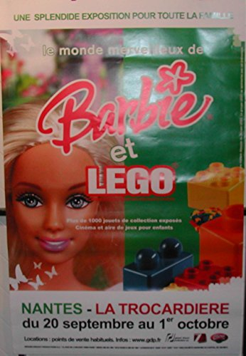 Barbie Lego – 80 x 120 cm zeigt/Poster