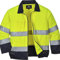 Portwest Warnschutzjacke Madrid , Größe: XXXL, Farbe: Gelb/Marine, TX70YNRXXXL