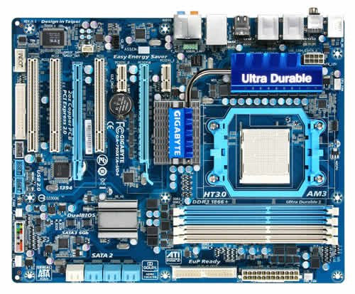Gigabyte Mainboard GA-790XTA-UD4 (AM3, 790X, DDR3, ATX)