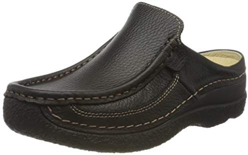 Wolky Comfort Extra Komfort Roll Slide - 70000 Leder schwarz gedrückt - 42