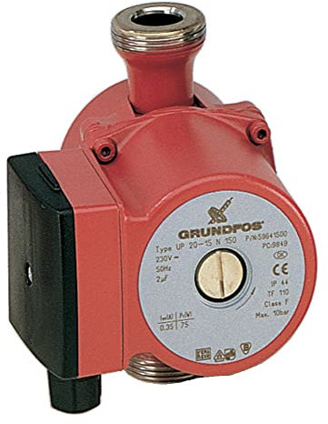 GRUNDFOS POMPE ITALIA CIRCOLATORE UP 20-45N MONOF.220V FILET. N.150