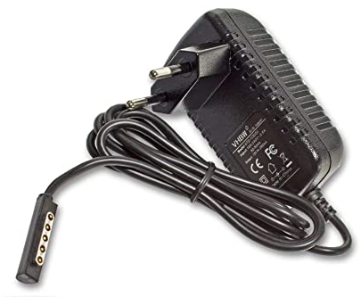 vhbw 1x Fuente alimentación Compatible con Microsoft Surface RT Tablet - Fuente de alimentación, 120cm