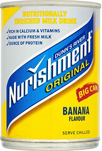 Dunn's River Nurishment Original Big Can Banana Flavour 400g Case of 12