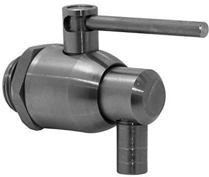 Rubinetto antigoccia da 1/2'' acciaio inox per contenitori olio inox