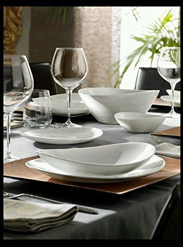 Pagano home OFFERTA SERVIZIO PIATTI PROMETEO BIANCO BORMIOLI X 18 PERSONE 54 PEZZI