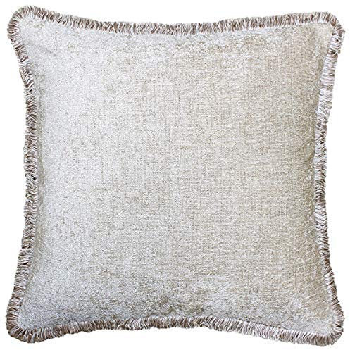 Riva Paoletti Astbury Feather Filled Cushion, Polyester, Graphite, 50 x 50cm