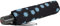 Knirps Taschenschirm Slim Duomatic Paint Drops - Blue